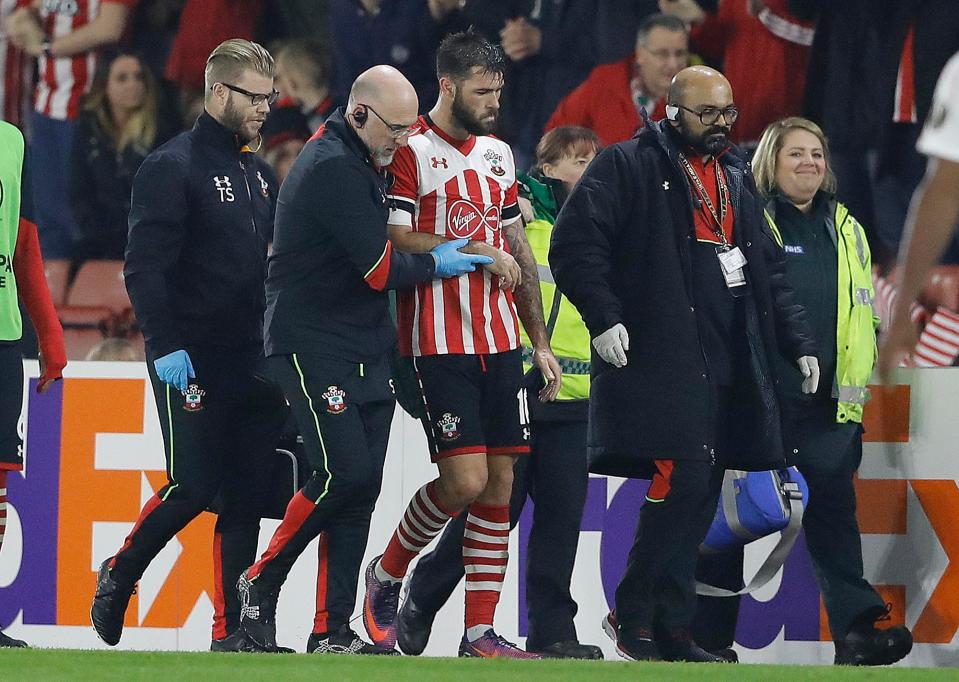  Charlie Austin is expected to be out until at least April with a shoulder injury