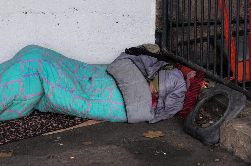  A homeless man died in prison after sleeping outside on the coldest night of the year (file photo)