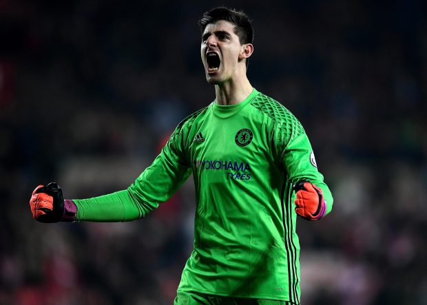 Chelsea stopper Thibaut Courtois has said he is the happiest he has been under Antonio Conte at Chelsea