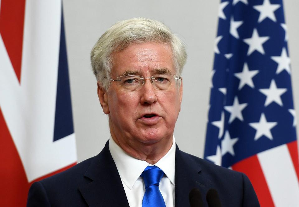  Defence Secretary Sir Michael Fallon 'absolutely' ruled out the idea of releasing information on foreign workers