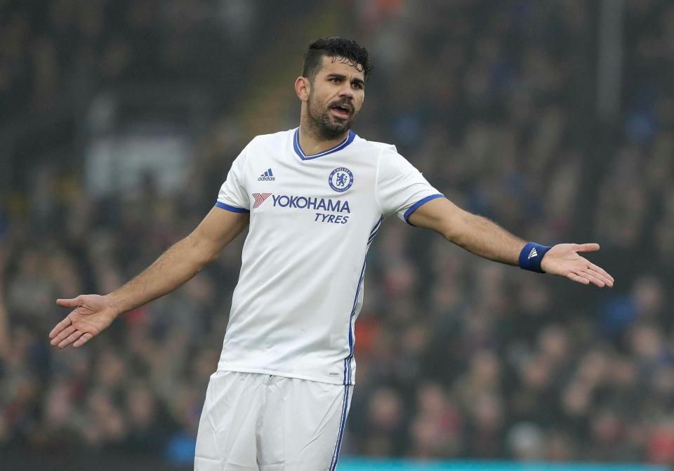  Costa believes he could be slapped with a four or five match ban if he says what he talks about referees in England