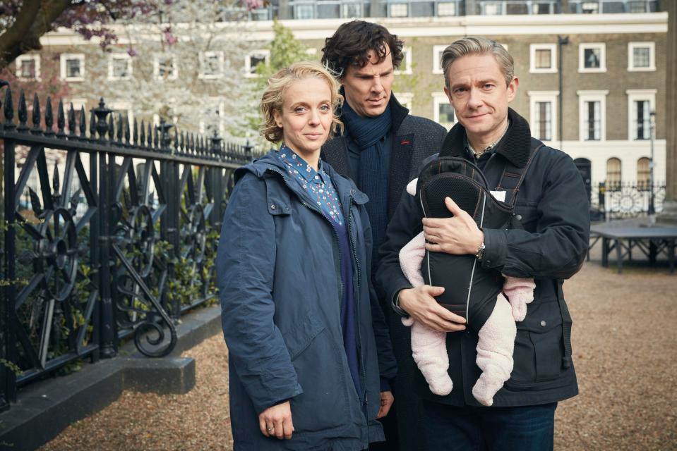  Martin Freeman, who plays Dr John Watson, admitted he and Benedict Cumberbatch barely spoke away from the show