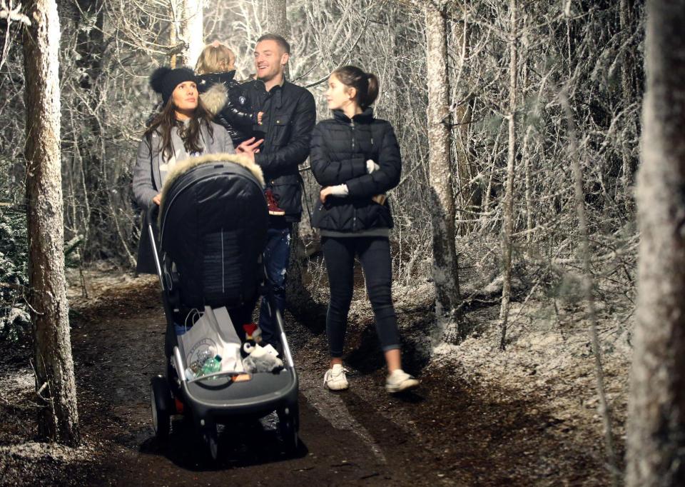  Jamie and Rebekah enjoy a festive day out in Lapland, Ascot, before Christmas