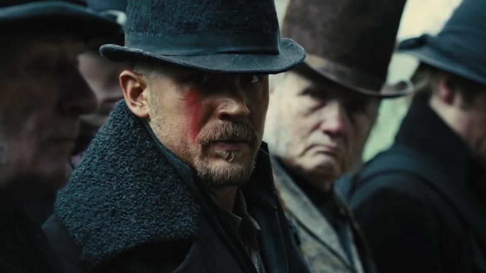  Tom Hardy in the dark drama Taboo