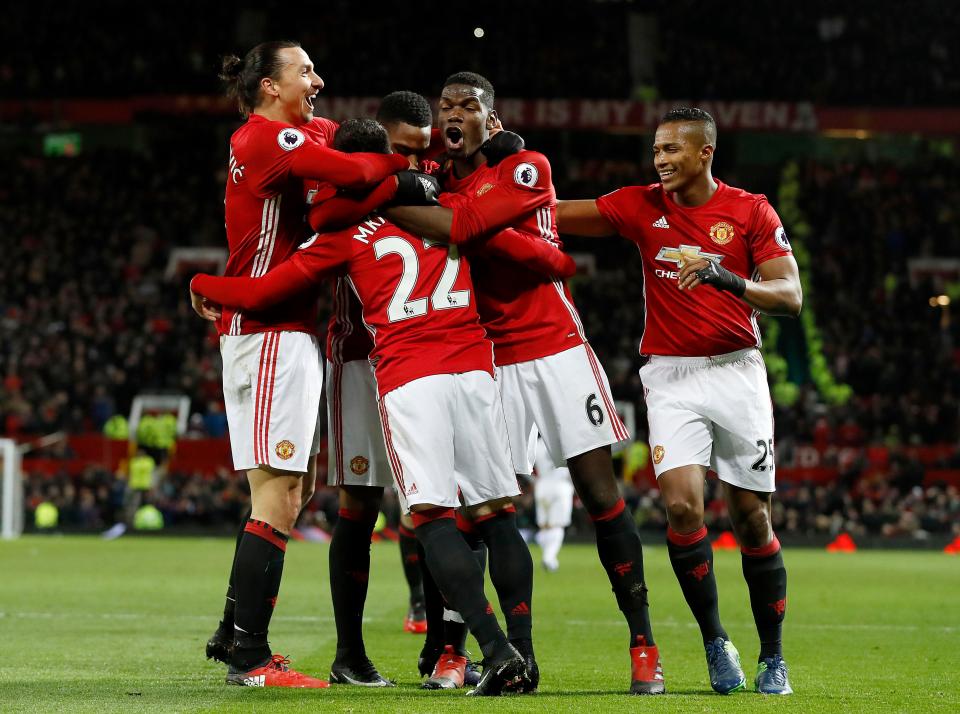 With a plethora of stars in their squad, United are a big hit with internet usersUnited stars stand to win just £50,000 each for winning the EFL Cup