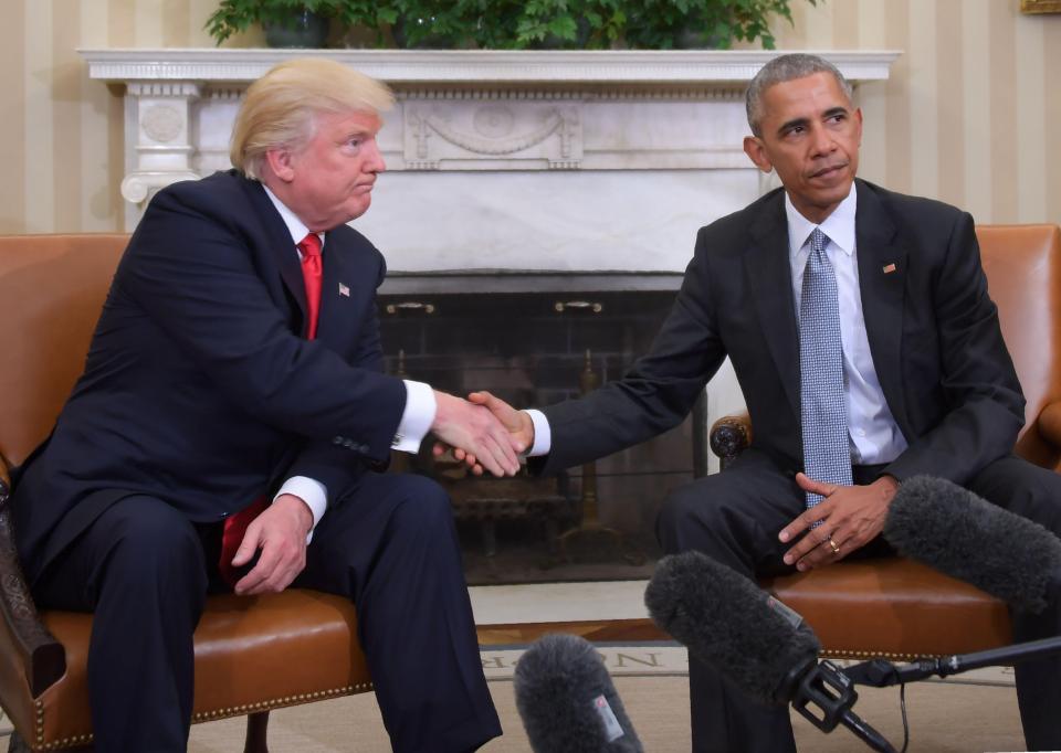  President Obama will hand over power to Donald Trump on January 20