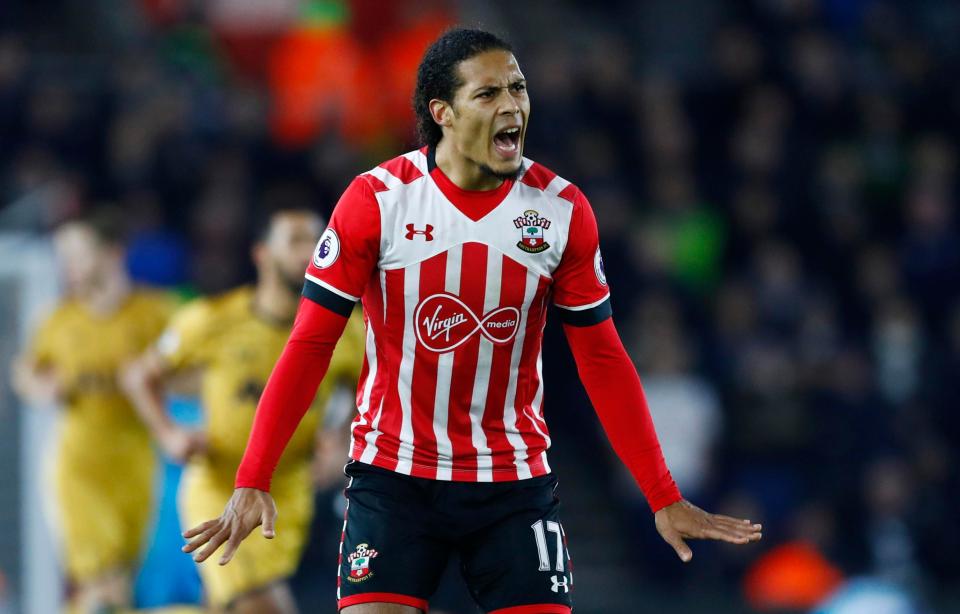  Southampton claim they will not sell Virgil van Dijk this January