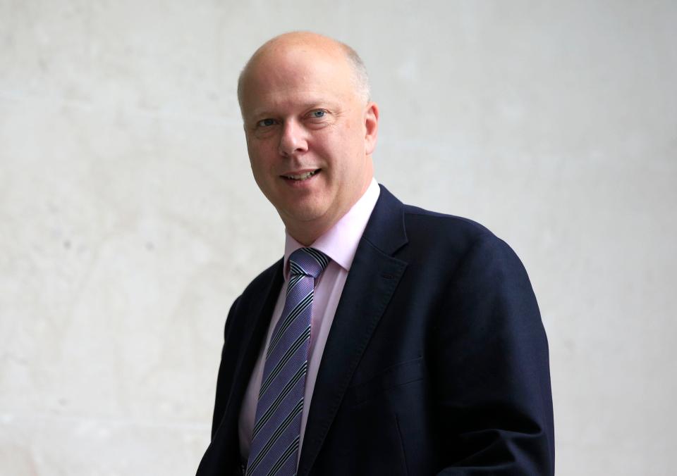  An angry Chris Grayling promised the Government would change the rules after Brexit