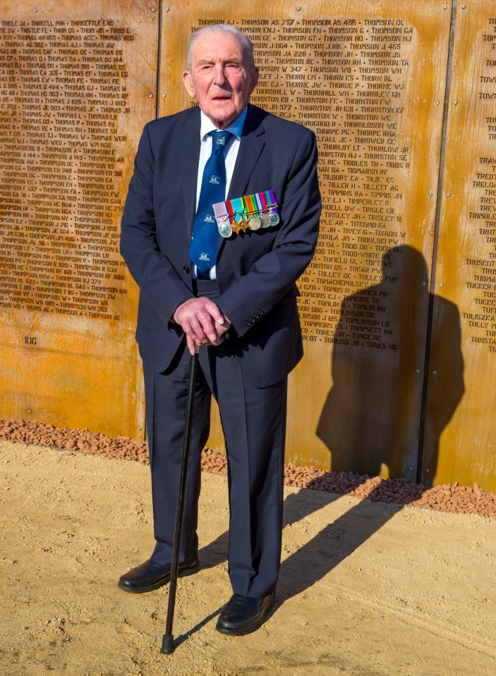  Johnny said he'd dedicate any honour to the 55,573 Bomber Command aircrew who lost their lives during the war