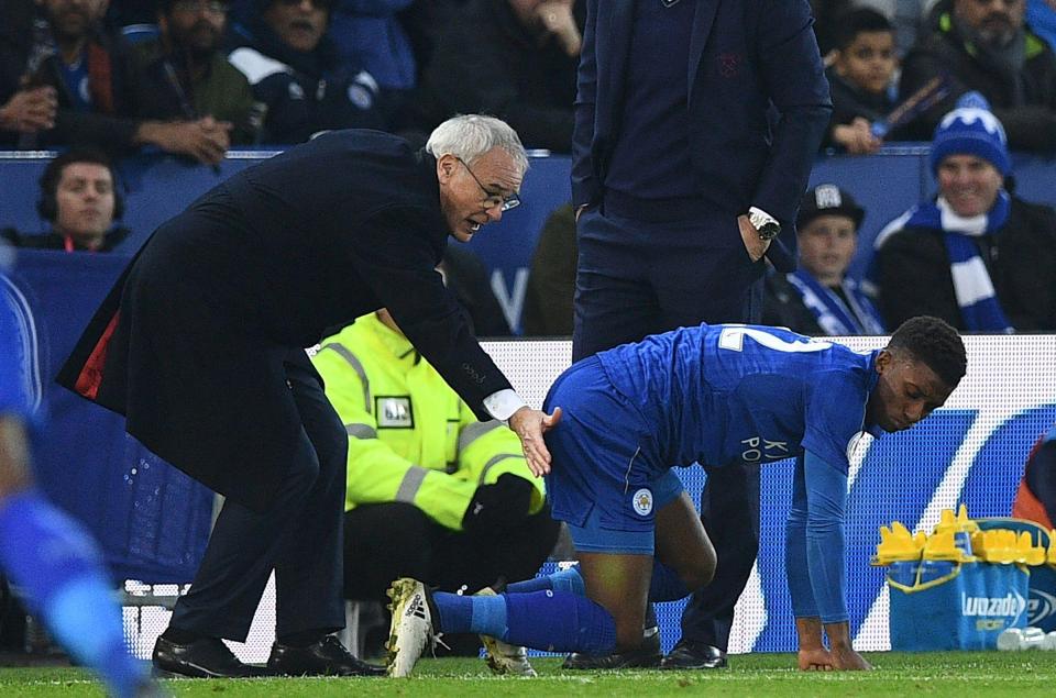  Demarai Gray is set for a stern punishment from manager Claudio Ranieri