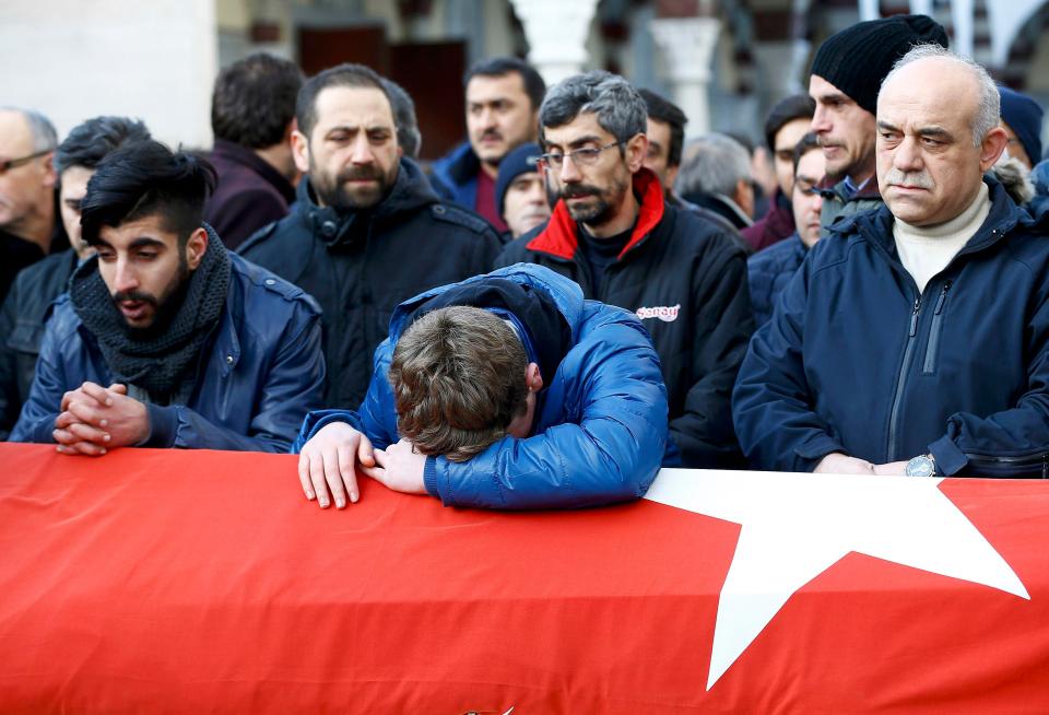  Relatives of those who were killed were today mourning the loss of their loved ones