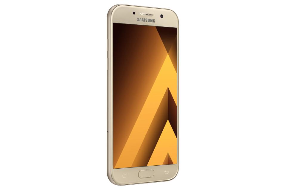  A Samsung handout image of its A5 affordable smartphone