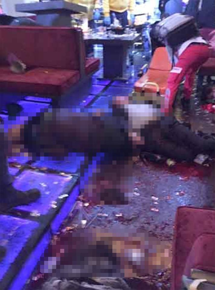  Harrowing pictures show the carnage left inside the Istanbul club after the shooting