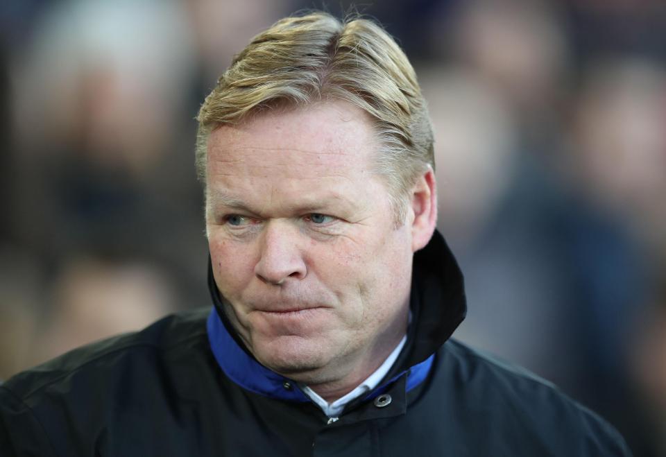  Ronald Koeman is planning overhaul of Everton squad in the summer