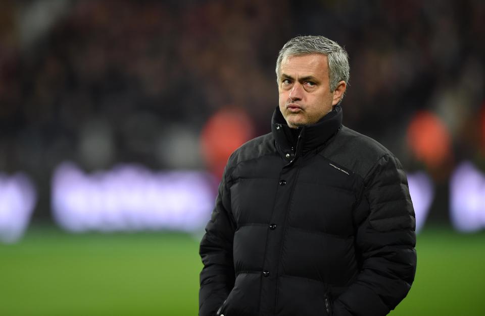  Jose Mourinho was unimpressed with Man United's performance