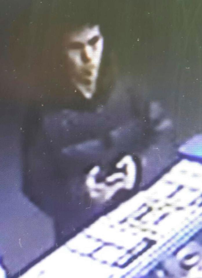  A CCTV image of the unknown killer was published by Haberturk Newspaper