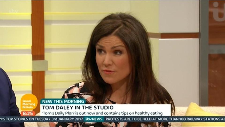  Mr Farage snapped at Good Morning Britain host Susanna Reid over Brexit