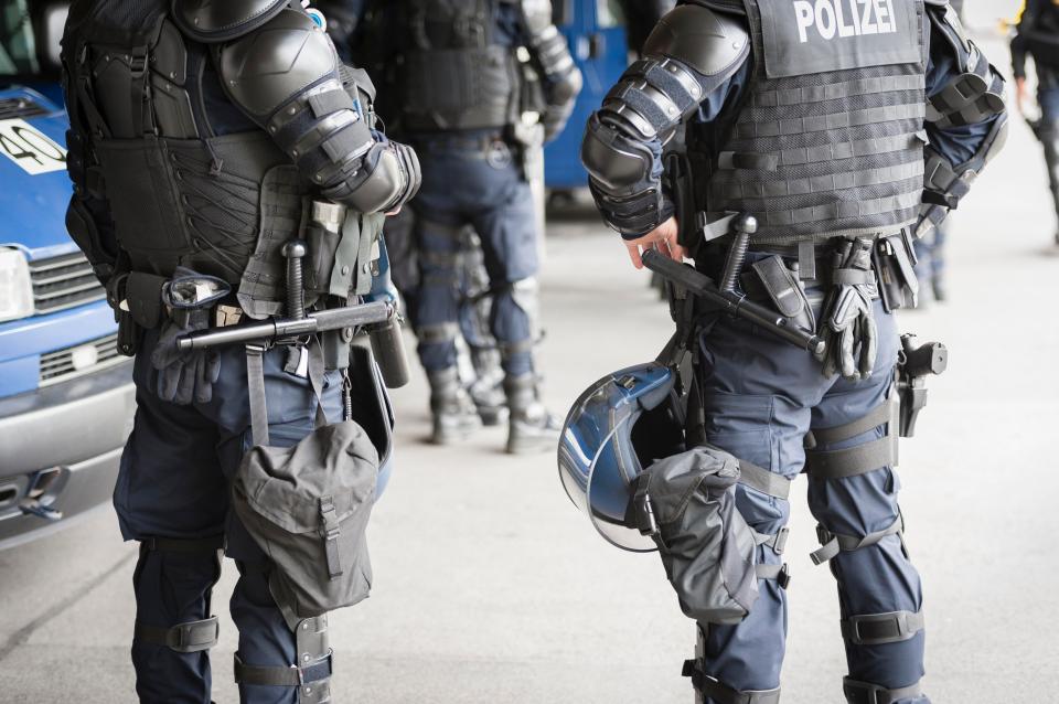  Two officers were shot whilst searching a suspect in Switzerland this morning