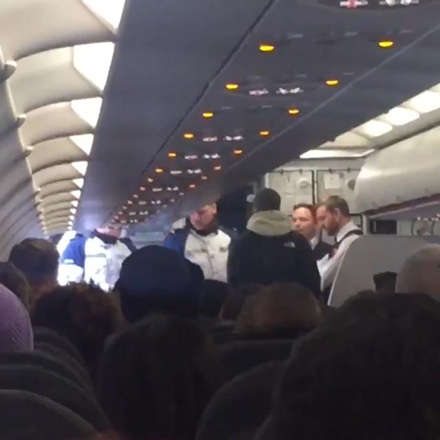  He calmly walked off the flight as Dutch cops boarded the plane in Holland