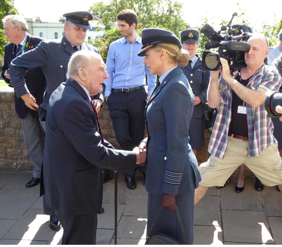  Carol is an honorary group captain and ambassador for the RAF Air Cadets scheme