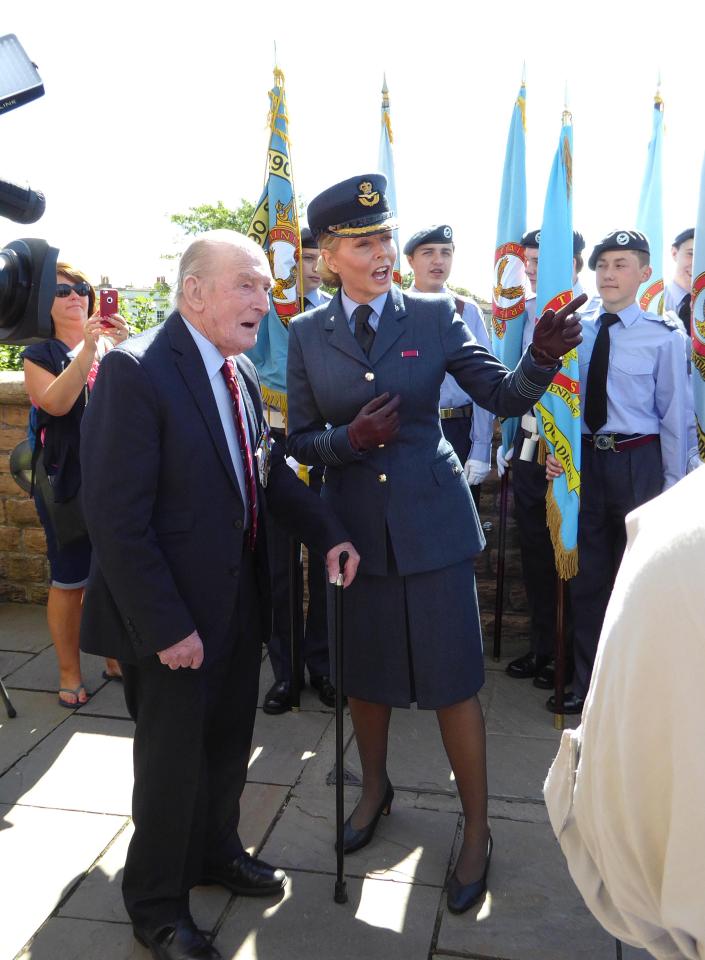  Carol first met Johnny at the cadets' 75th anniversary celebrations last year