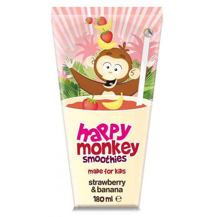  Happy Monkey Strawberry and Banana Smoothie