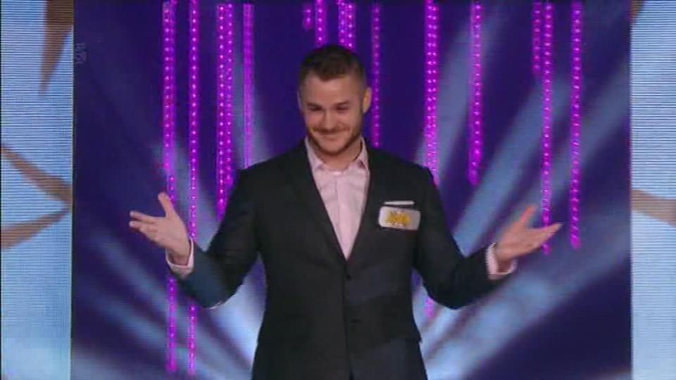  Austin Armacost made quite the entrance