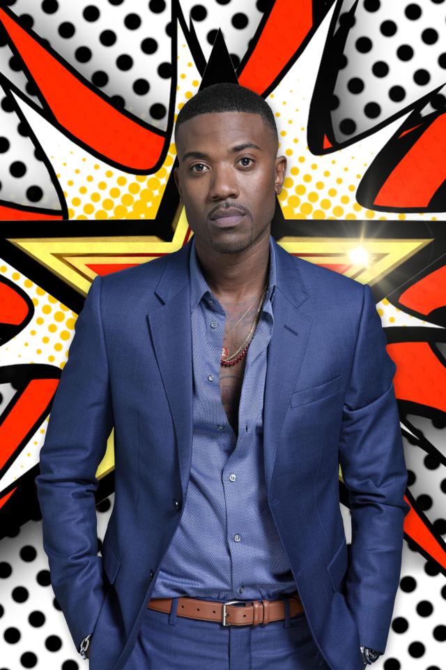  Ray J pulled a moody pose