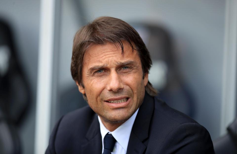  Antonio Conte is keen to strengthen his side who are top of the Premier League