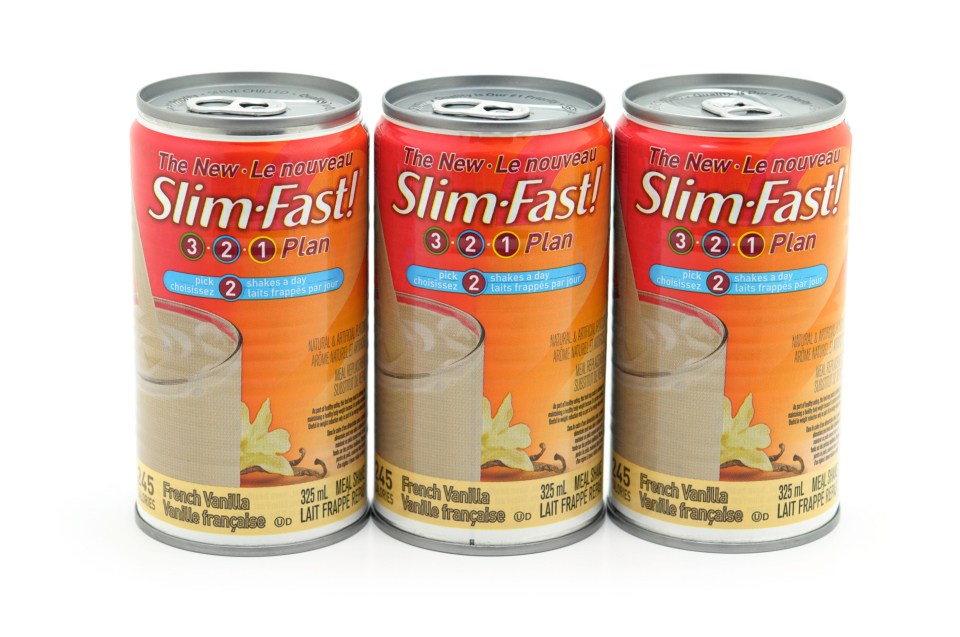 Slim-Fast has its own range of products