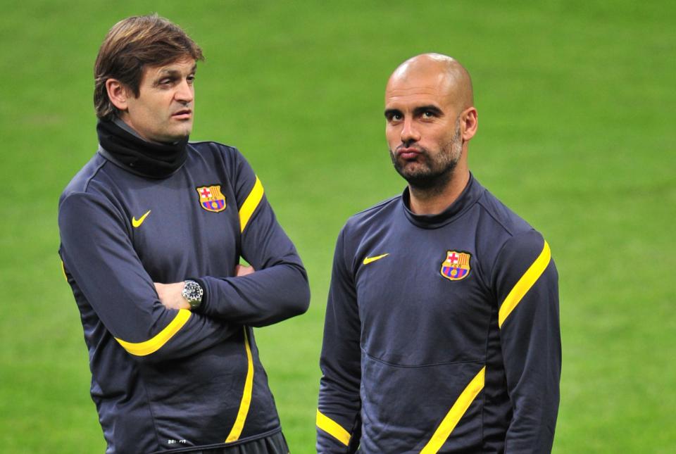  Guardiola was hoping to employ pure tiki-taka tactics used at Barcelona