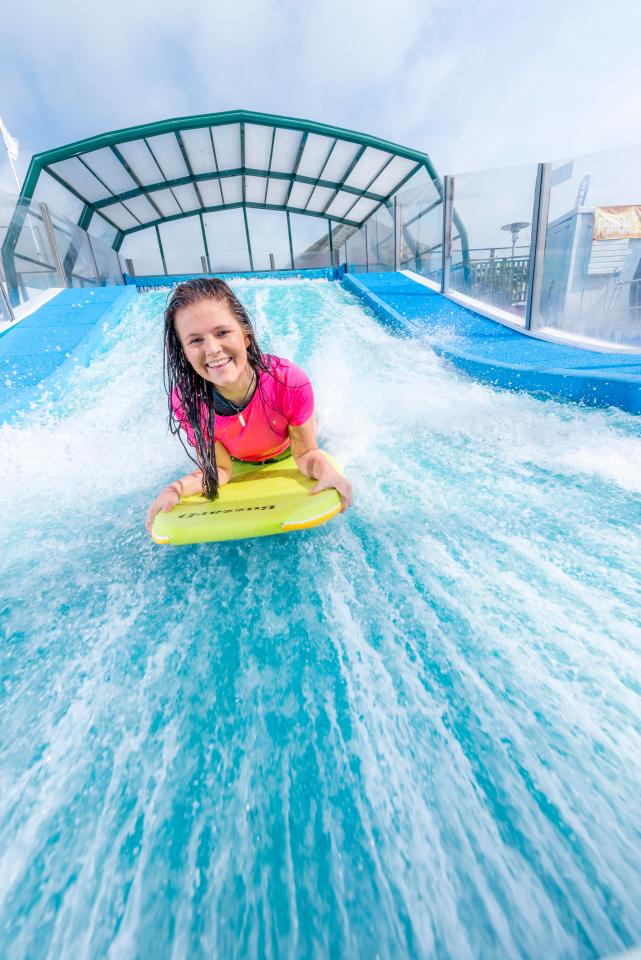  Woolacombe Bay Holiday Park is just five minutes from the beach, but with so many activities on site it may be hard to tear the little ones away