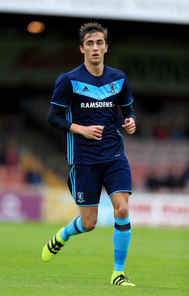  Julien de Sart is joining Derby on loan from Middlesbrough