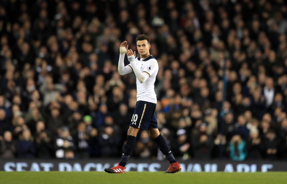  Dele Alli has been in great form, but even he could have had more luck