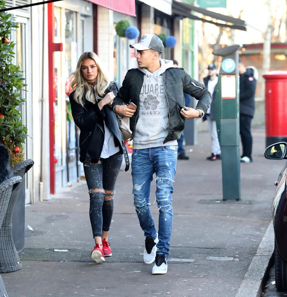  Dele Alli and girlfriend Ruby Mae went to Miracles for breakfast