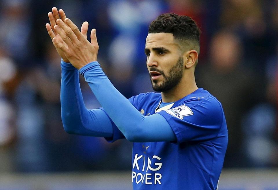  Leicester are missing key man Riyad Mahrez who is at AFCON