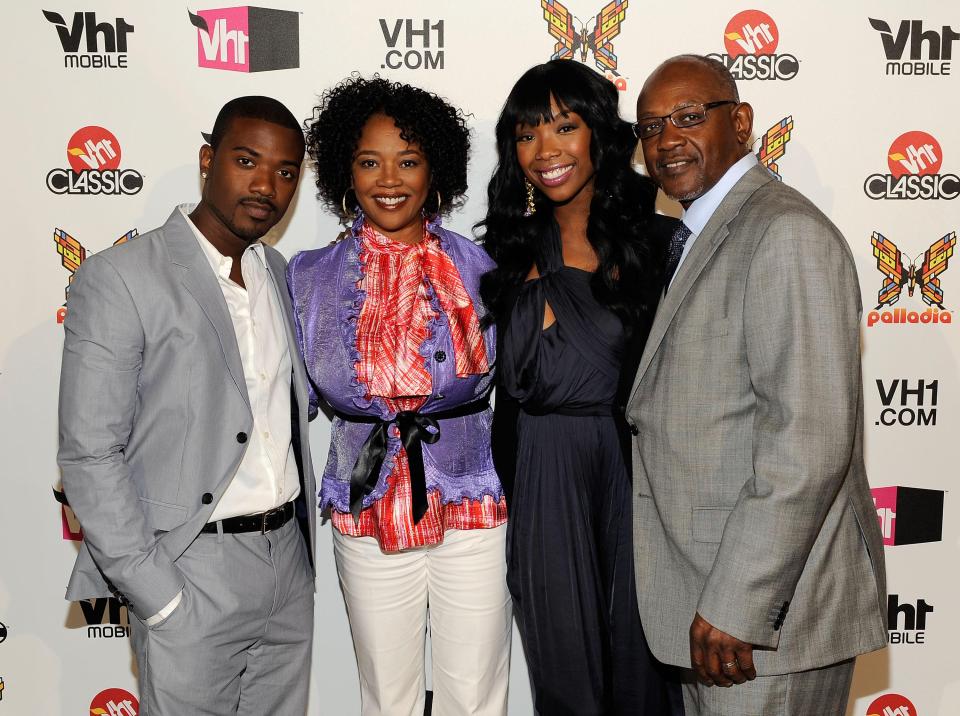  Ray J moved to California with his sister Brandy and his parents, and landed his first TV commercial aged eight