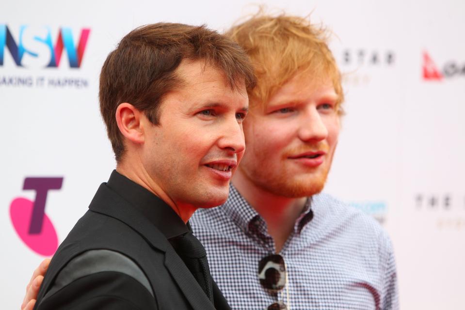  Ed joked that pal James wanted to be credited with 'killing him'