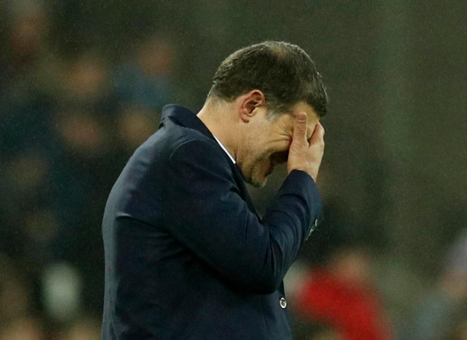  Slaven Bilic is coming under increasing pressure as his side struggle this season