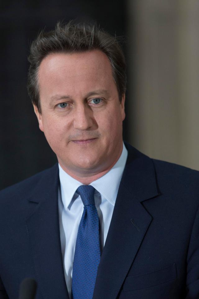  David Cameron was just inching ahead of Labour after six months in No 10