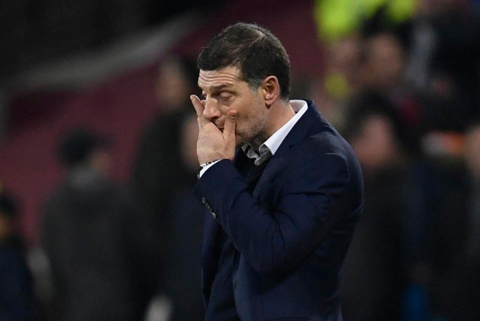  Slaven Bilic is a manager under pressure with WSest Ham struggling and Dimitri Payet sulking