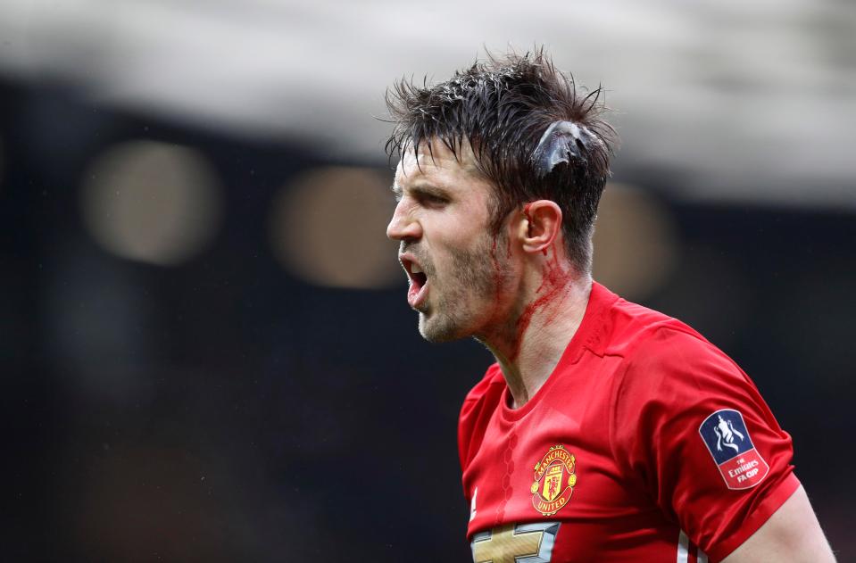  Michael Carrick has been in outstanding form this season but needs help in the United midfield