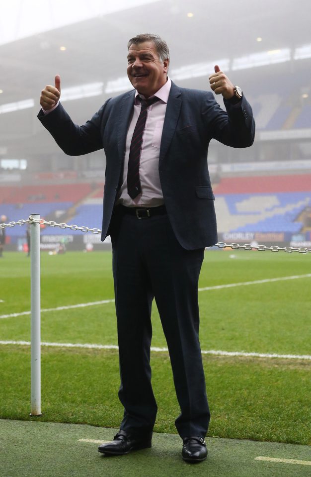  Crystal Palace boss Sam Allardyce was back at former club Bolton