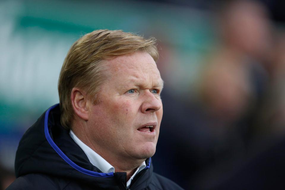  Everton's FA Cup defeat to Leicester sparked outrage from boss Ronald Koeman