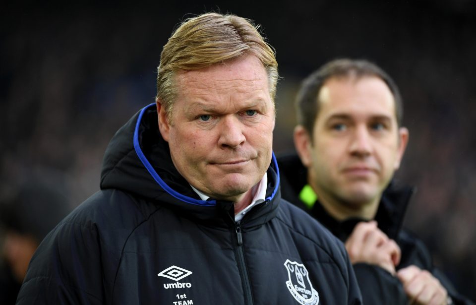  Koeman is attempting to bolster his attacking options this month