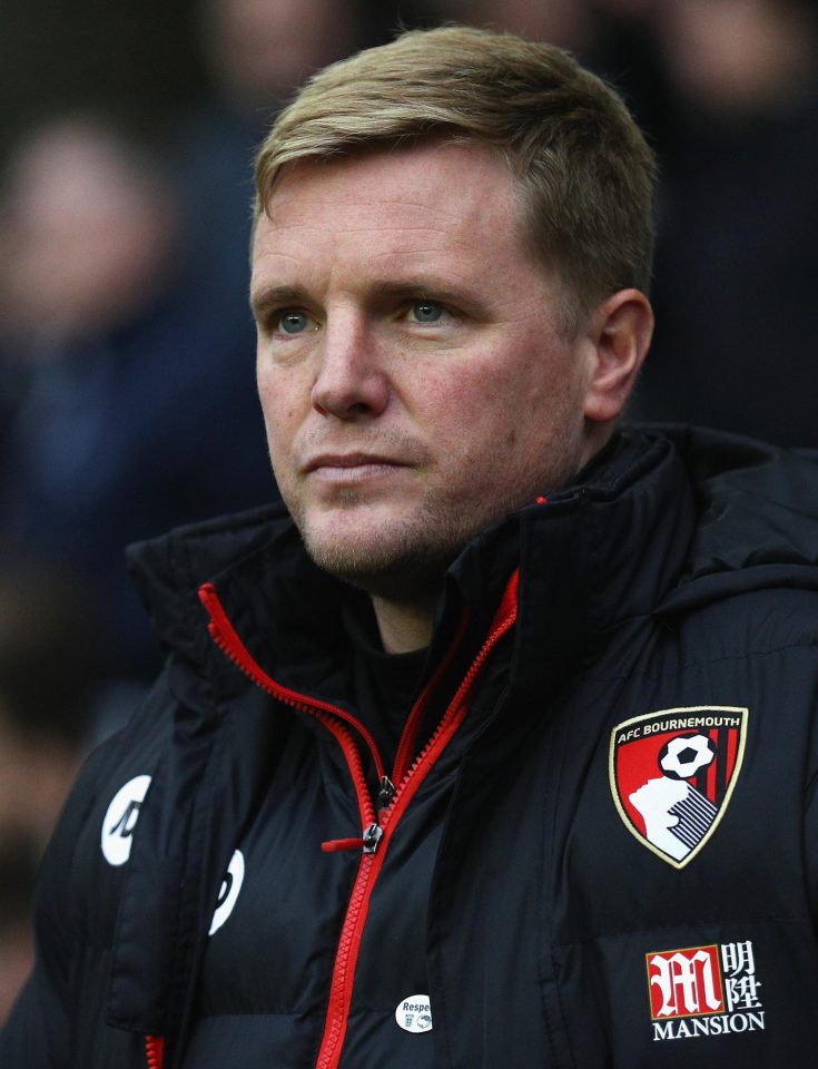  Eddie Howe saw his side blown away at the Den