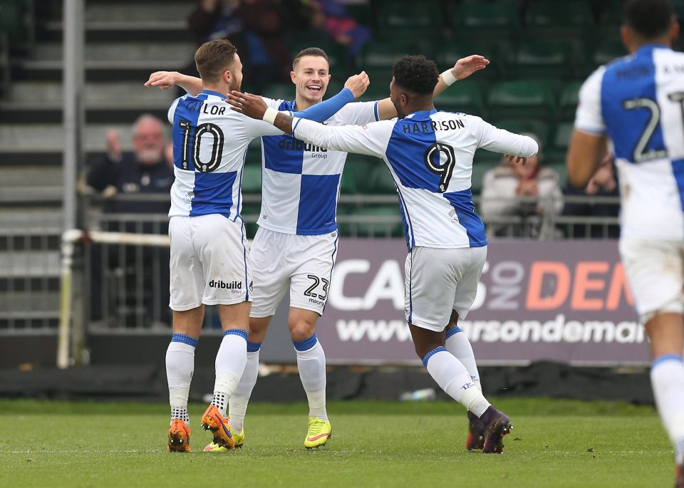 Billy Bodin scored the other goal for Bristol Rovers