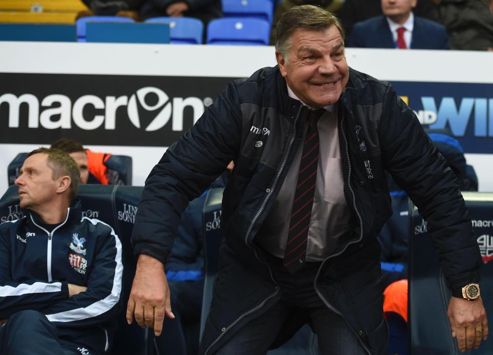  Sam Allardyce will love nothing more than putting one over former club West Ham