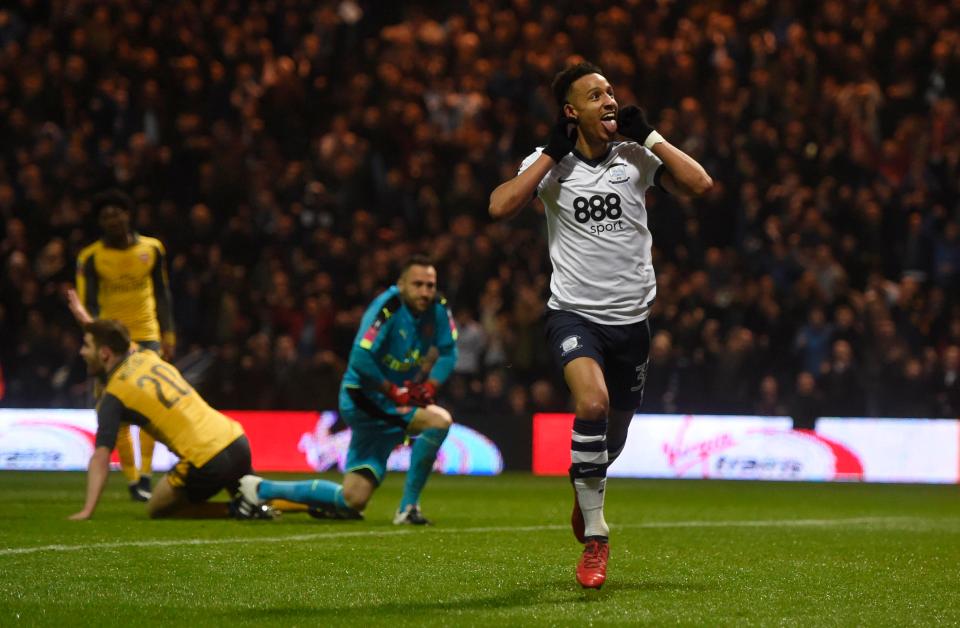  Callum Robinson opened the scoring early for Preston