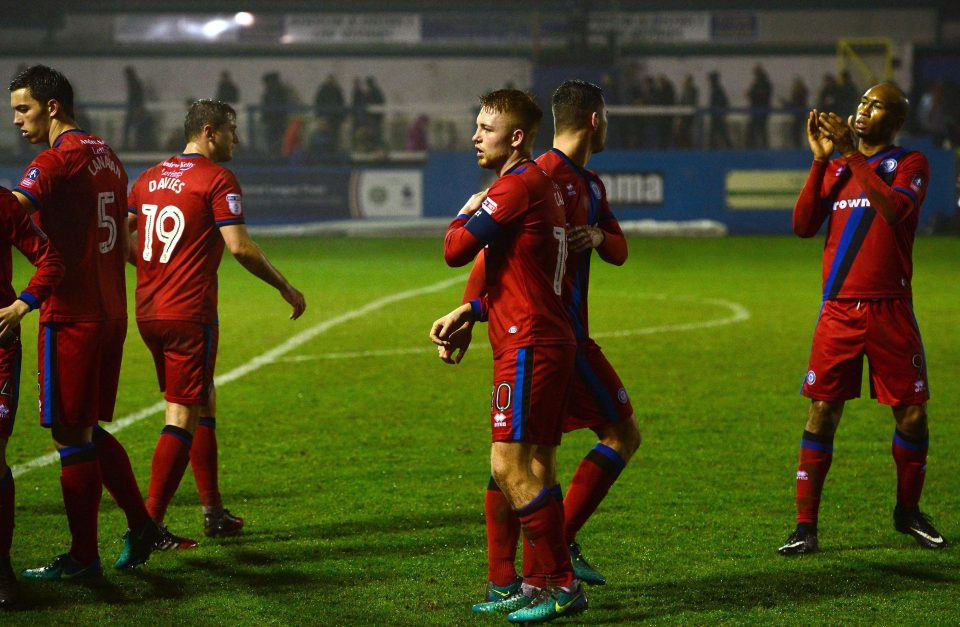  Rochdale beat non-league Barrow but football fans would have liked the game on TV